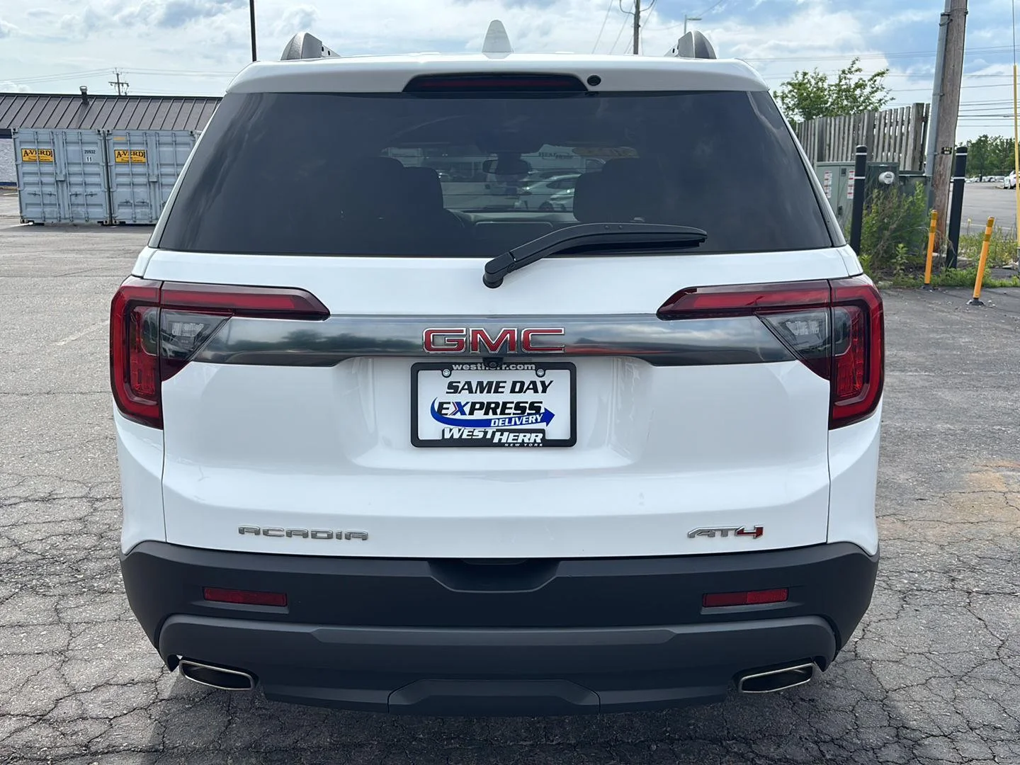 Used 2023 Summit White GMC AT4 image 6