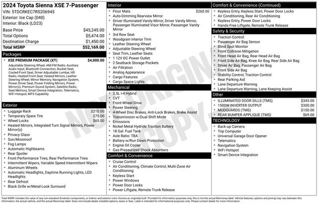 Certified Used 2024 White Toyota XSE image 38