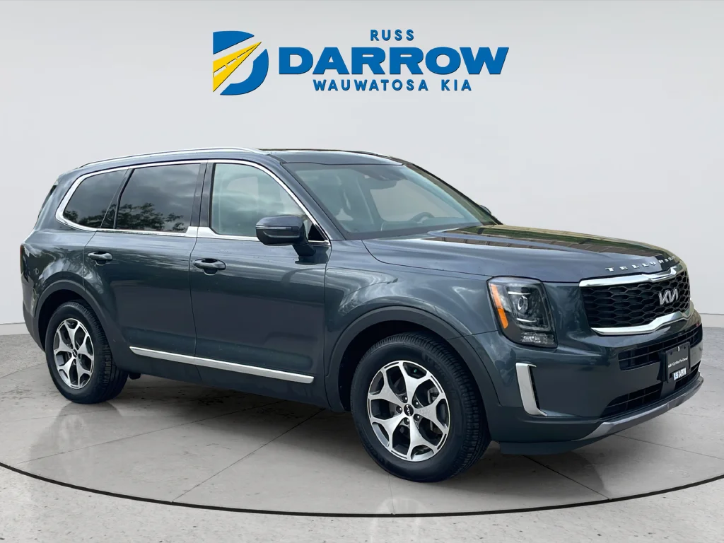 Used 2022 Gray Kia EX image 7
