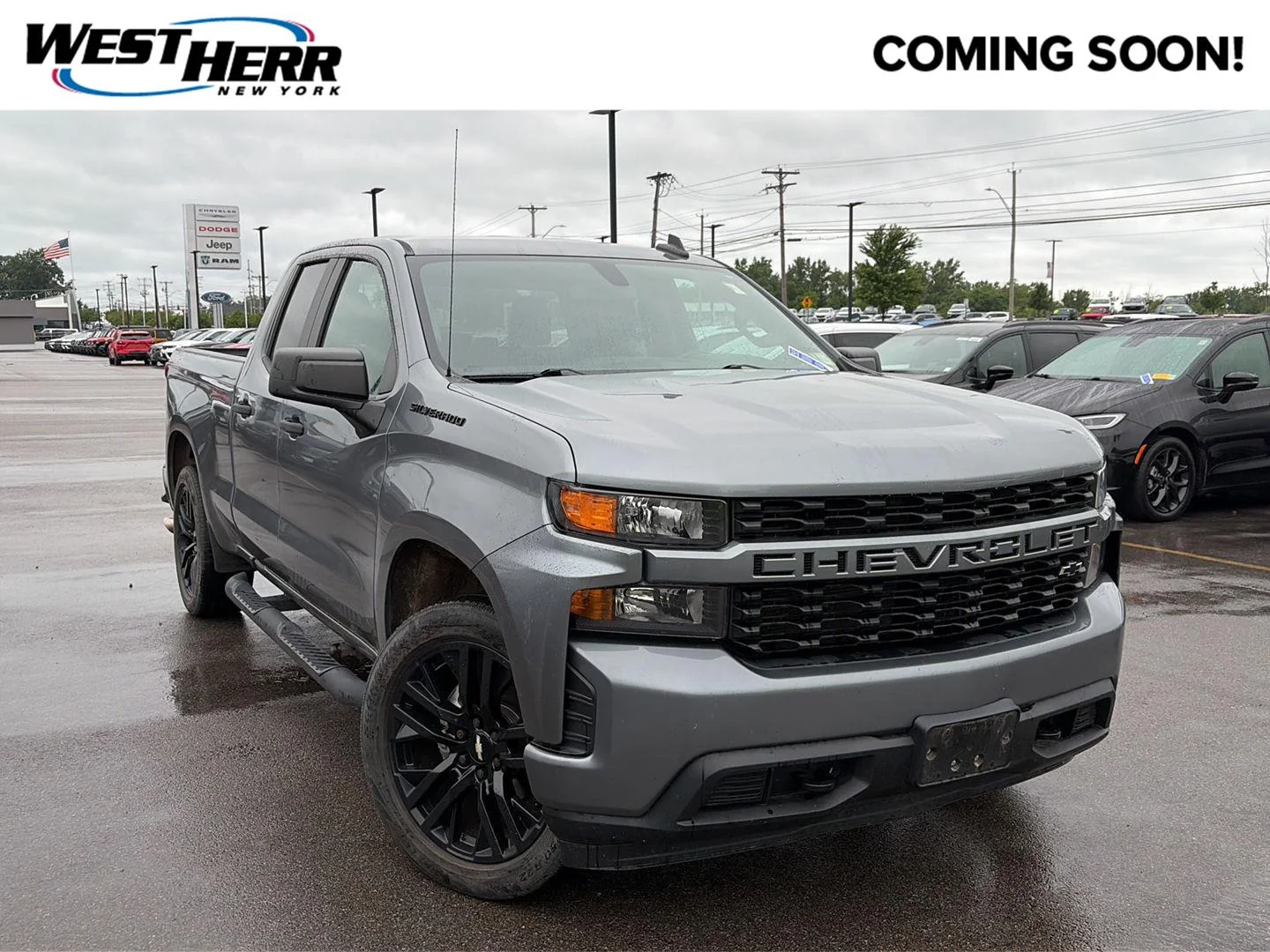 Used 2020 Satin Steel Metallic Chevrolet Custom image 1