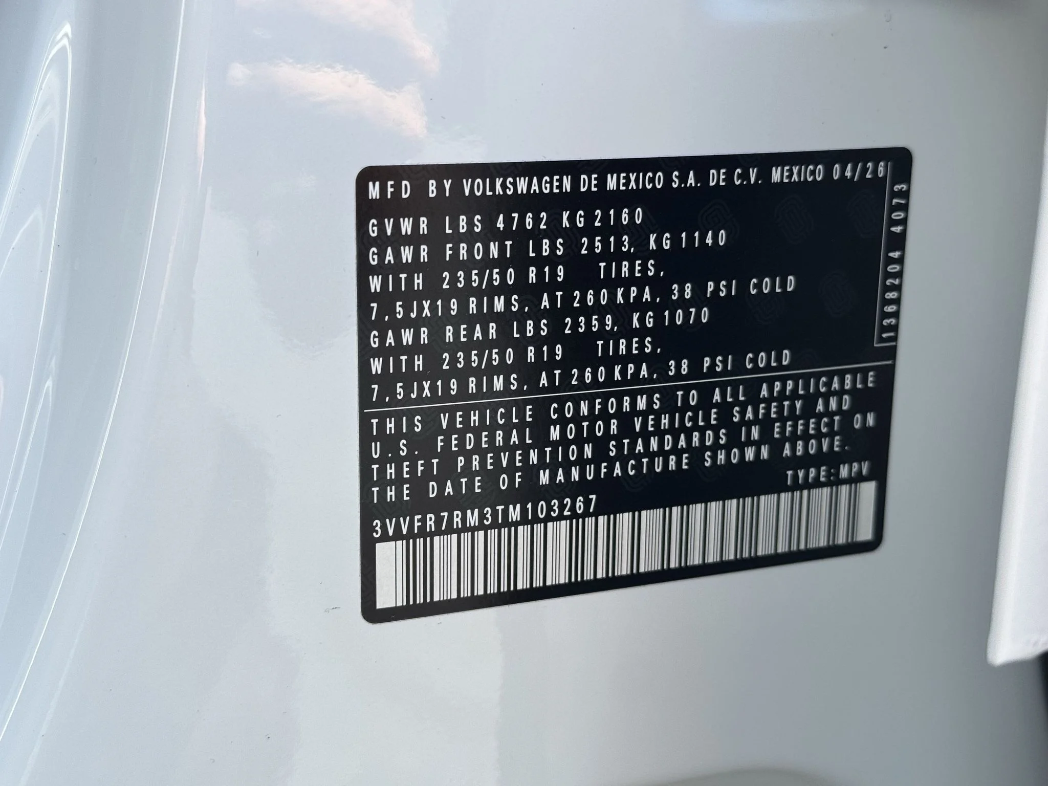 New 2026 Pure White Volkswagen SE image 36