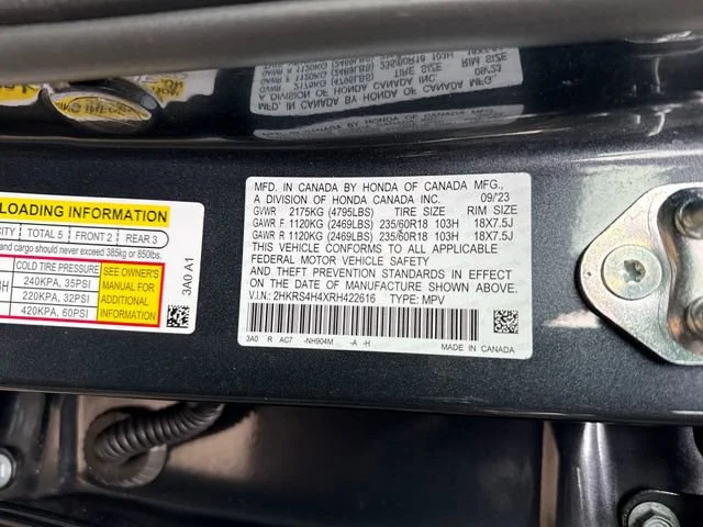 Used 2024 sparkle silver metallic Honda EX image 30