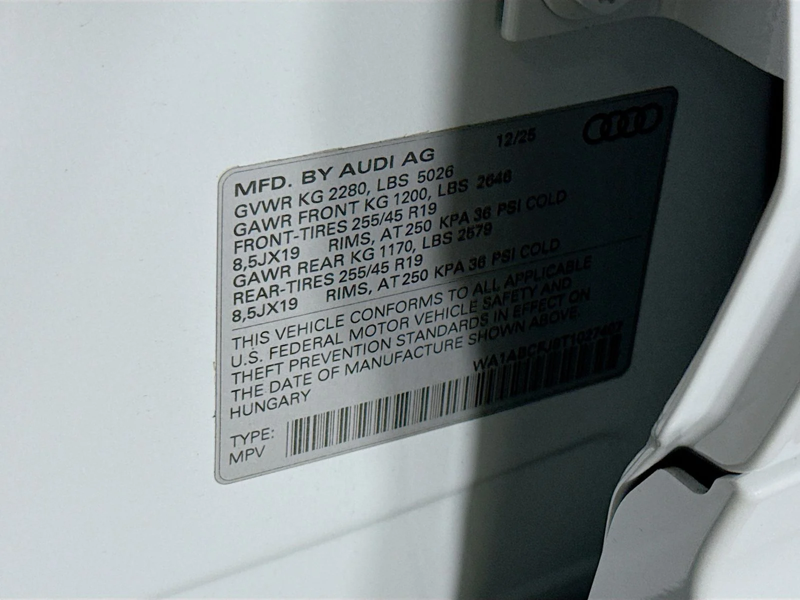 New 2026 White Audi S line image 33