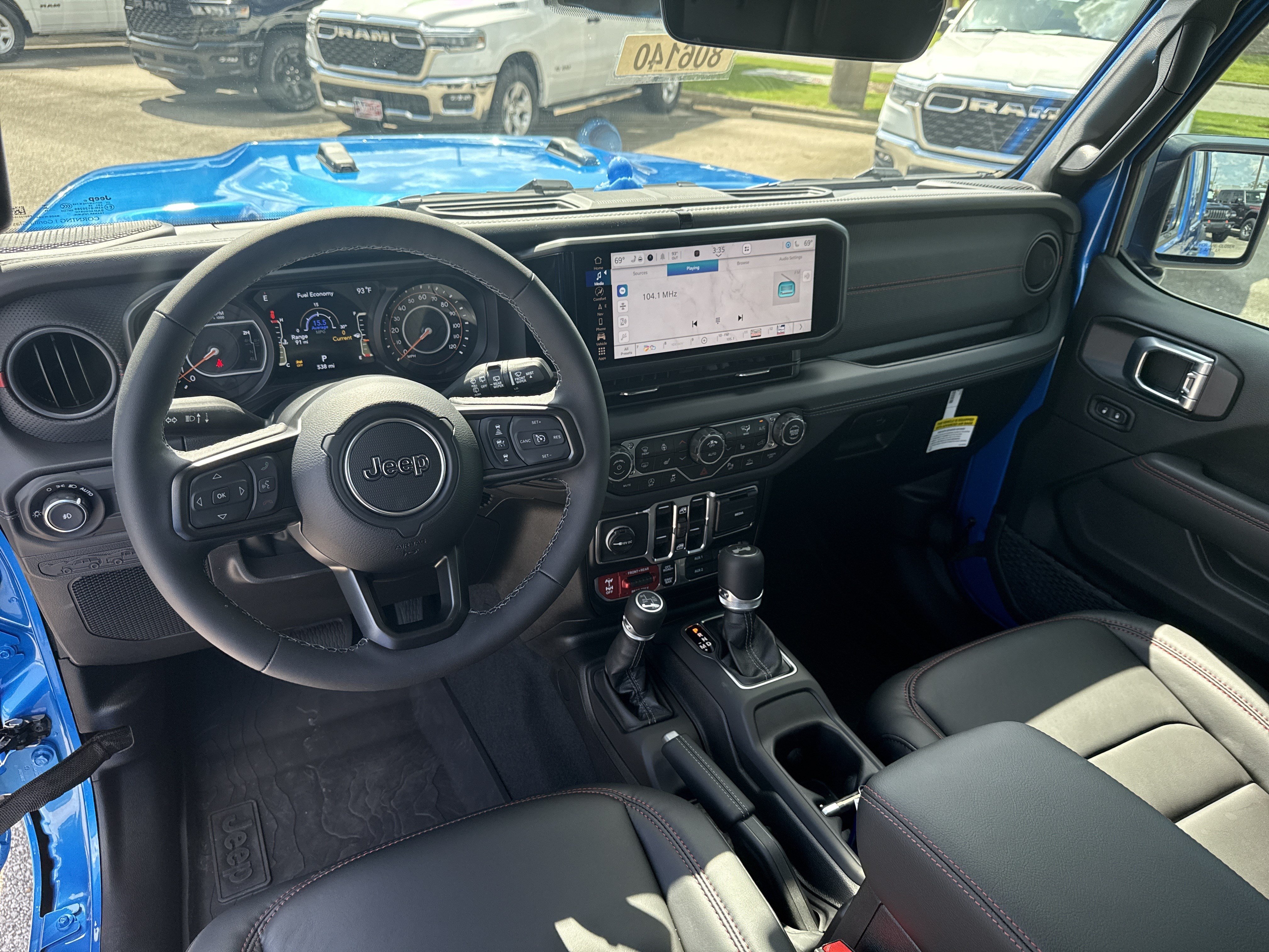 New 2026 Hydro Blue Pearlcoat Jeep Rubicon X image 22