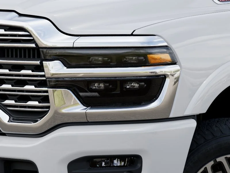 New 2026 Bright White Clear-Coat Exterior Paint RAM Longhorn image 10