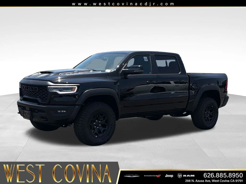 New 2026 Diamond Black Crystal Pearl-Coat Exterior Paint RAM RHO image 1