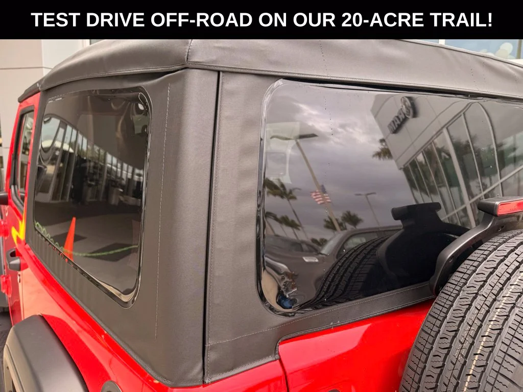 New 2026 Firecracker Red Clear-Coat Exterior Paint Jeep Sport image 37