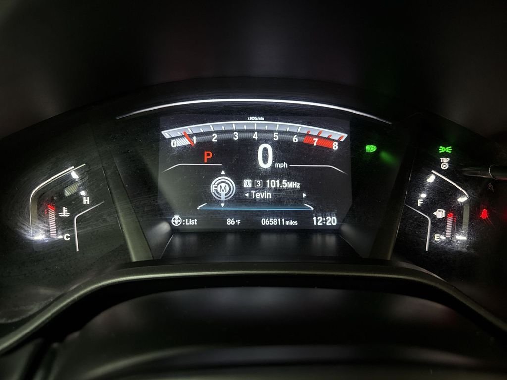 Used 2019 Crystal Black Pearl Honda EX image 22