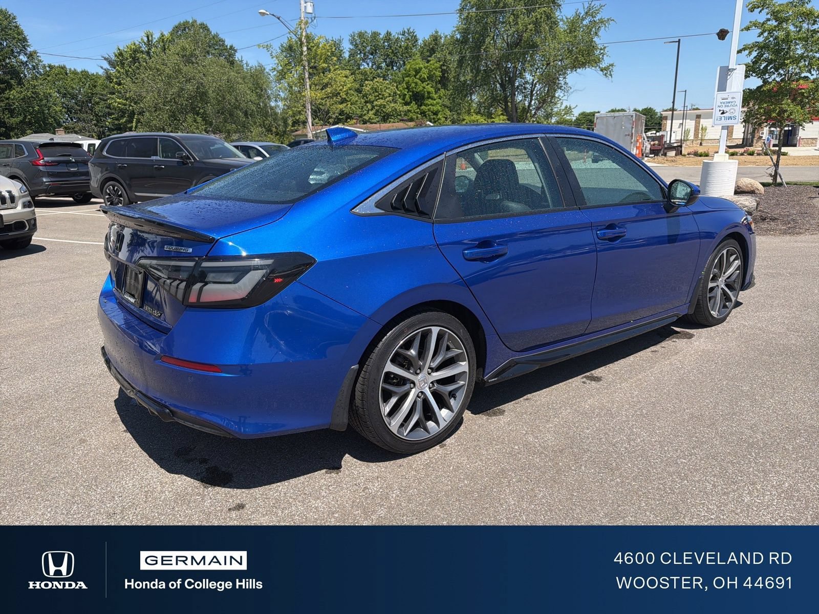 Certified Used 2023 Aegean Blue Metallic Honda 1.5T 4D TOURING image 32