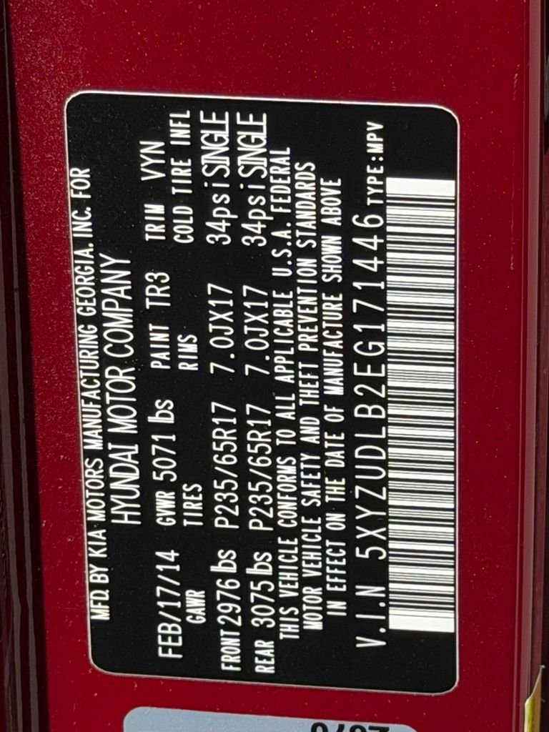 Used 2014 Red Hyundai Base image 34