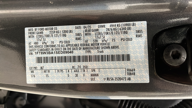 Used 2025 Carbonized Gray Metallic Ford XL image 27