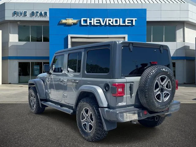 Used 2020 Gray Jeep Unlimited Sport S image 4