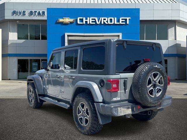 Used 2020 Gray Jeep Unlimited Sport S image 4