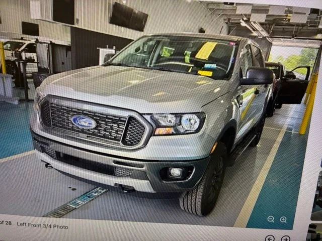 Used 2023 Iconic Silver Metallic Ford XLT image 2