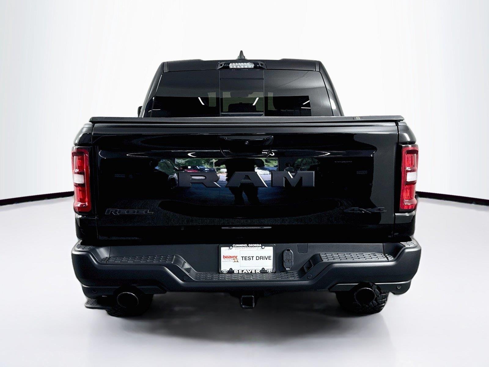 Used 2025 Diamond Black Crystal Pearlcoat Ram Rebel image 12