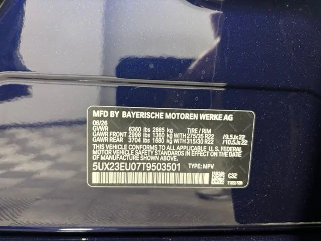 New 2026 Blue BMW xDrive40i image 20