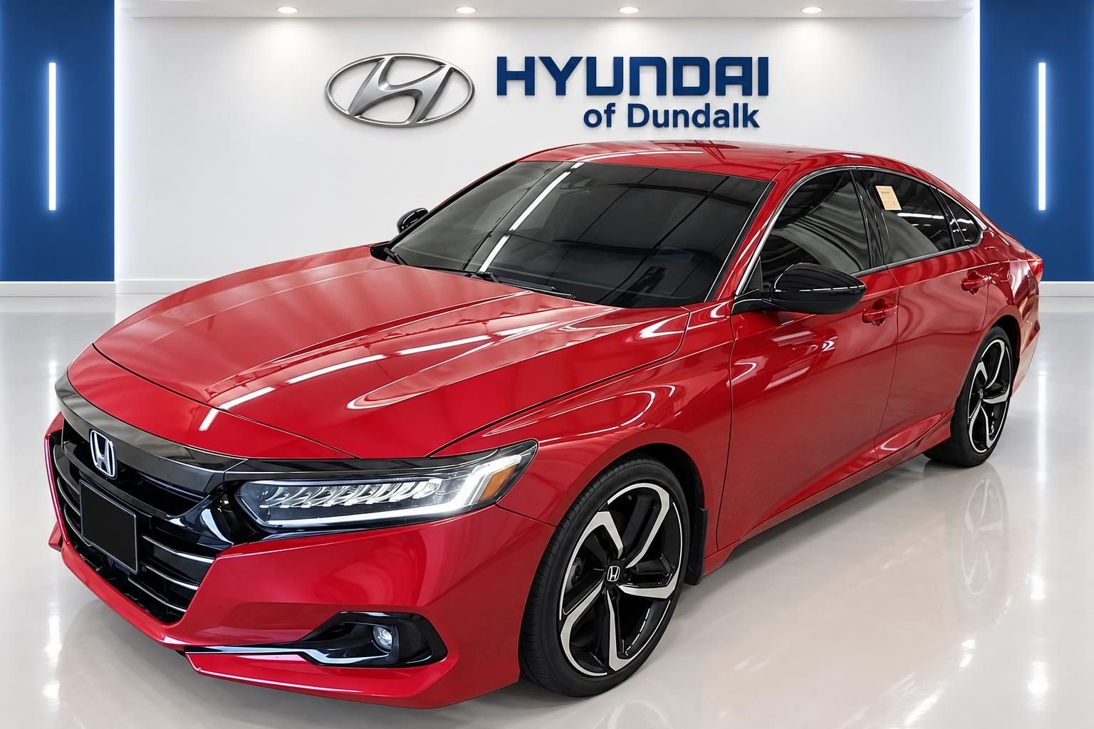 Used 2021 Red Honda Sport image 1