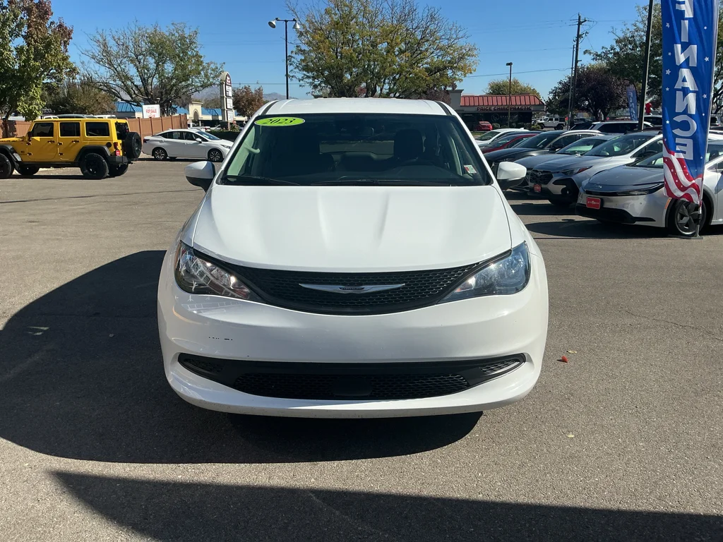 Used 2023 Bright White Clearcoat Chrysler LX image 2