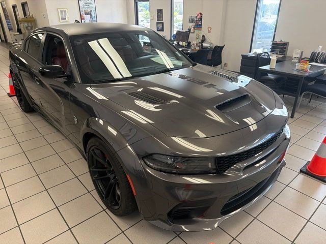 Used 2023 Granite Pearlcoat Dodge SRT Hellcat Widebody Jailbreak image 5