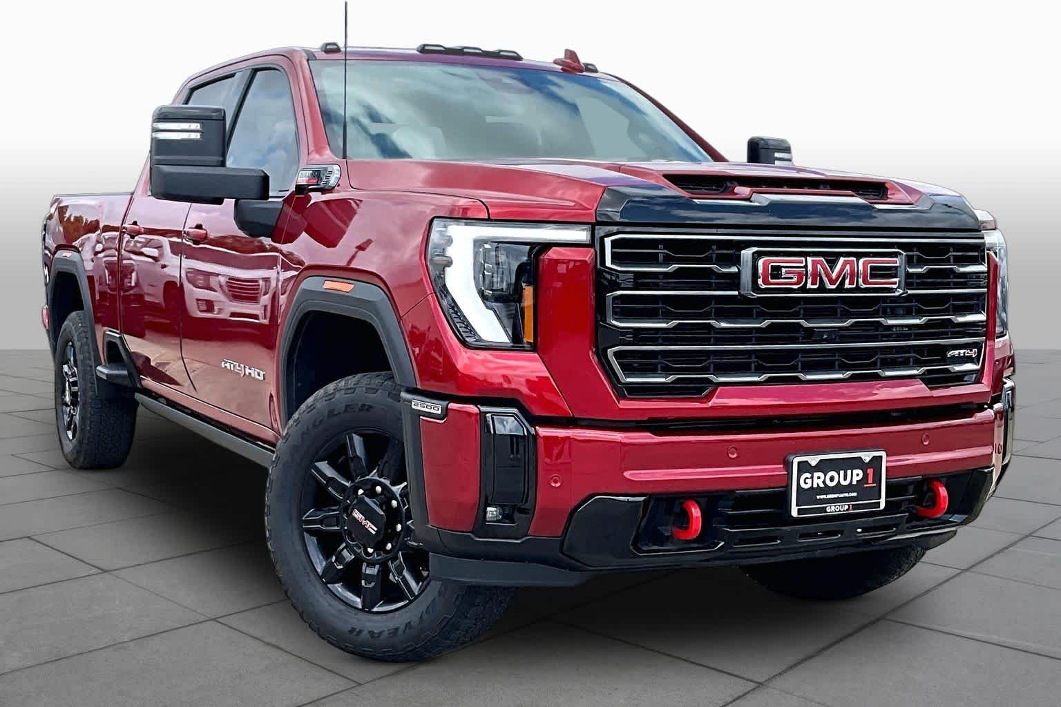 Used 2025 Volcanic Red Tintcoat GMC AT4 image 3