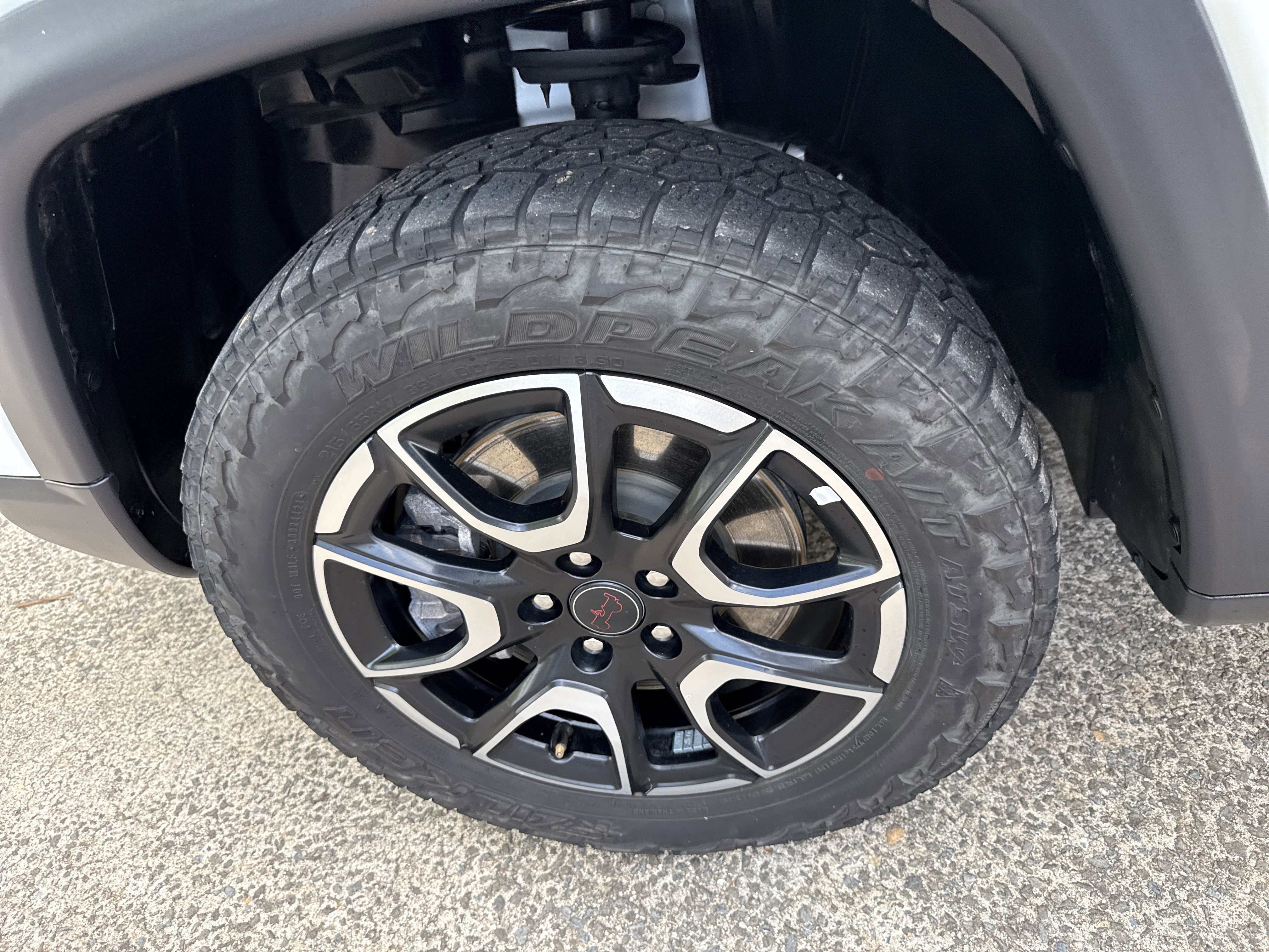 Used 2025 Bright White Clearcoat Jeep Trailhawk image 11