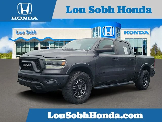 Used 2020 Granite Crystal Metallic Clearcoat Ram Rebel image 1