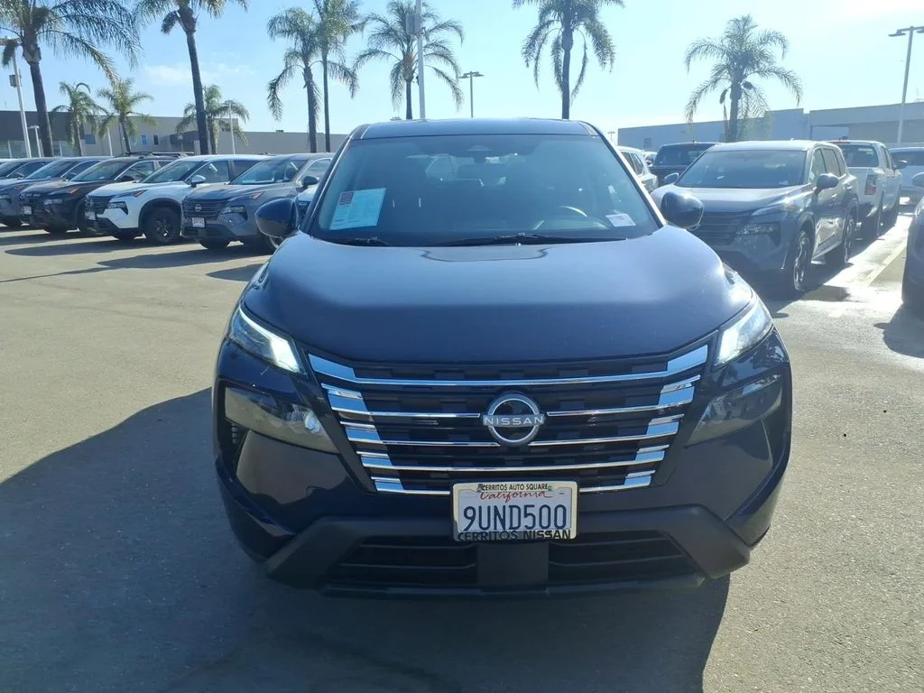 Certified Used 2025 Blue Nissan SV image 4
