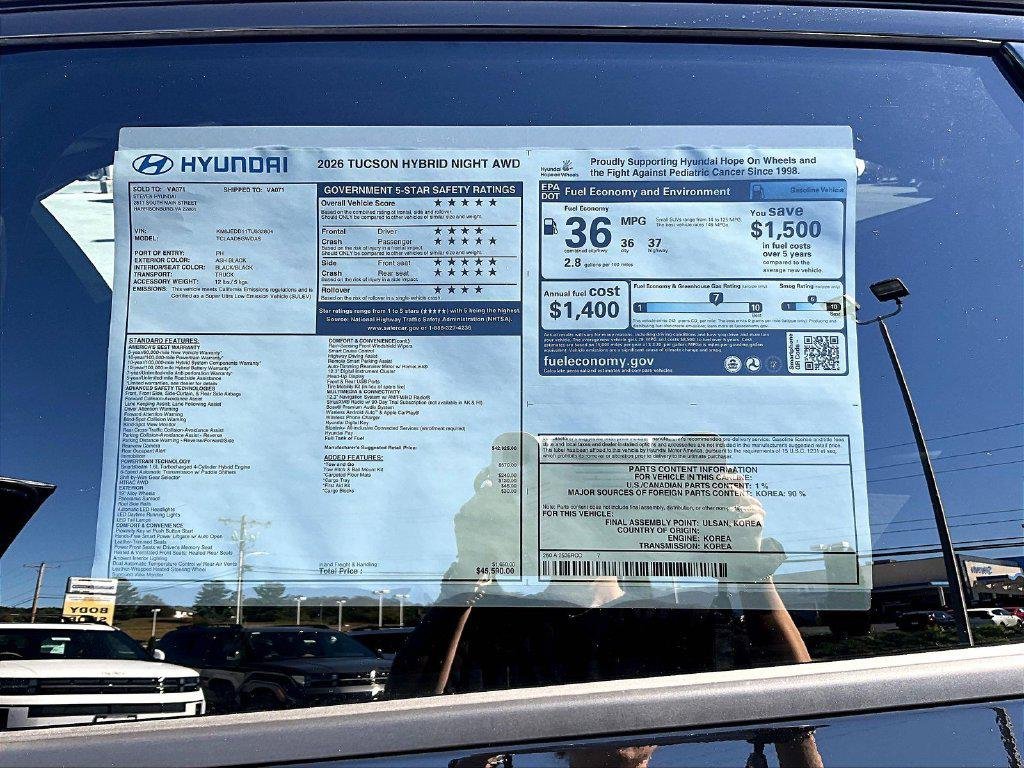 New 2026 Gray Hyundai Limited image 35