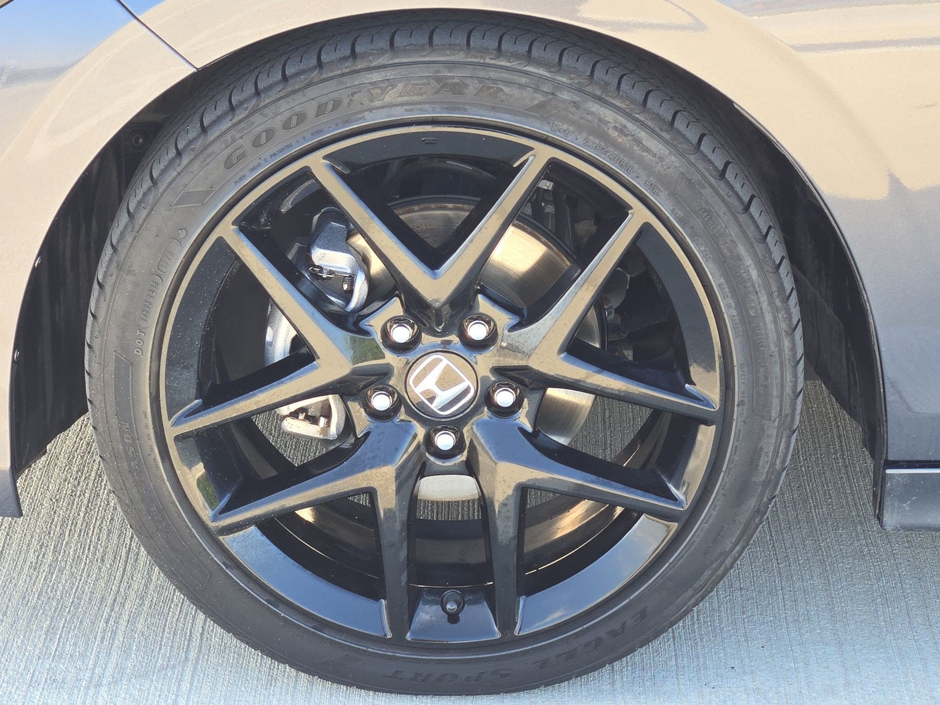 Certified Used 2025 Meteorite Gray Metallic Honda 4D SPORT image 10