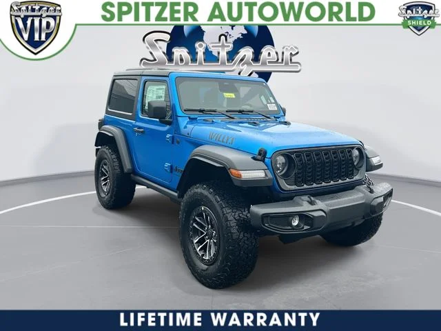 New 2026 Hydro Blue Pearl-Coat Exterior Paint Jeep Willys image 2