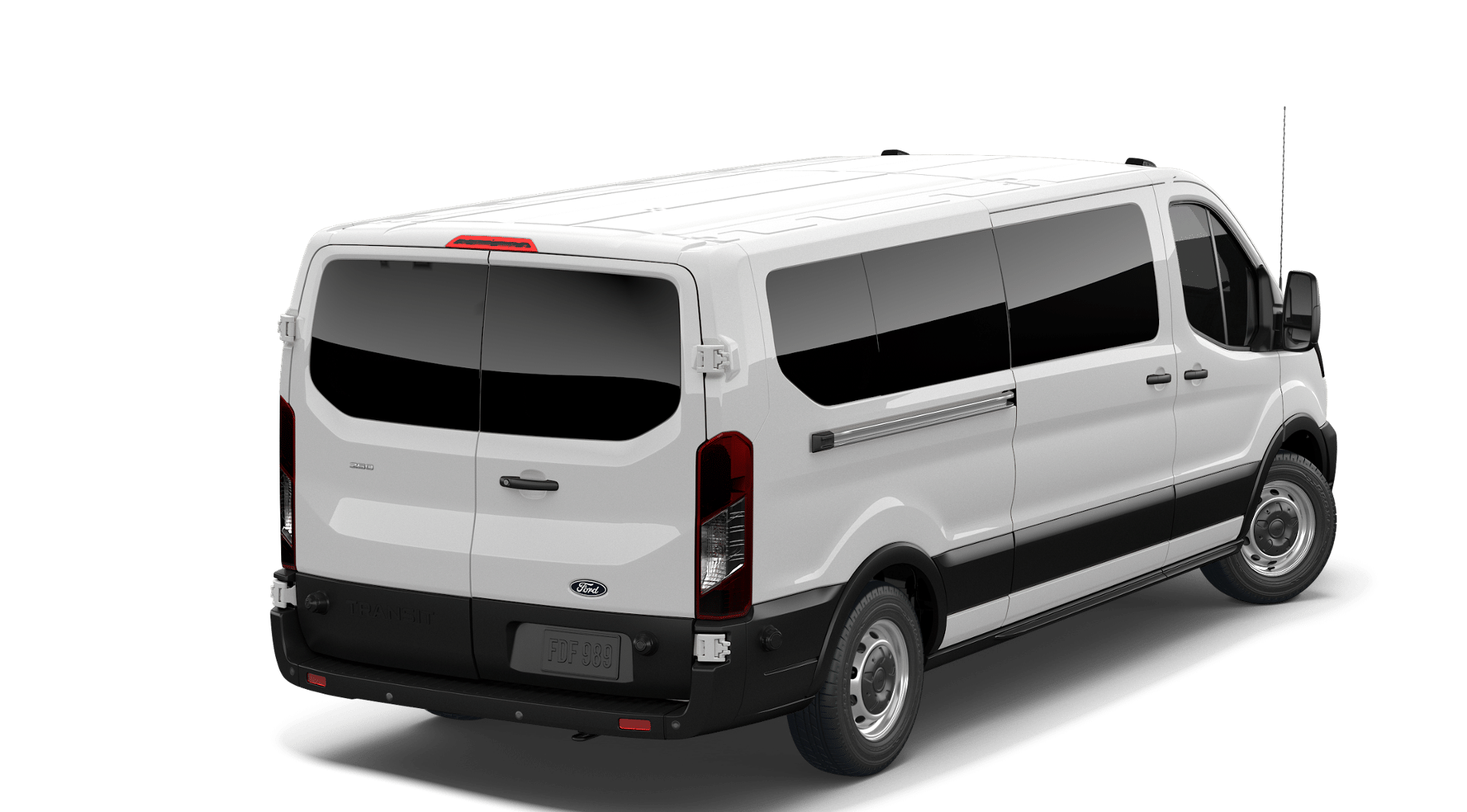 New 2027 Oxford White Ford Passenger Van XL image 3