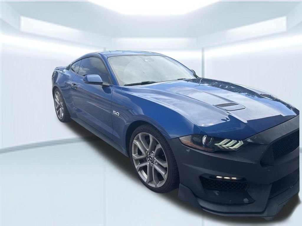 Used 2022 Blue Ford GT Premium image 1