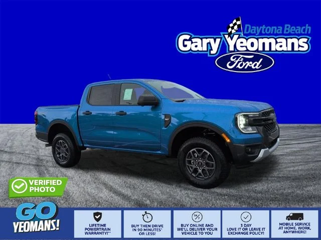 New 2026 Velocity Blue Metallic Ford XLT image 1