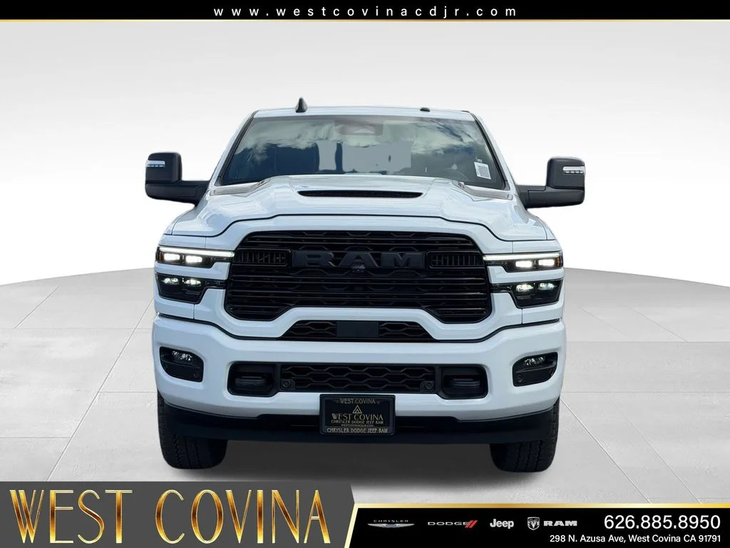 New 2026 Bright White Clear-Coat Exterior Paint RAM Laramie image 2