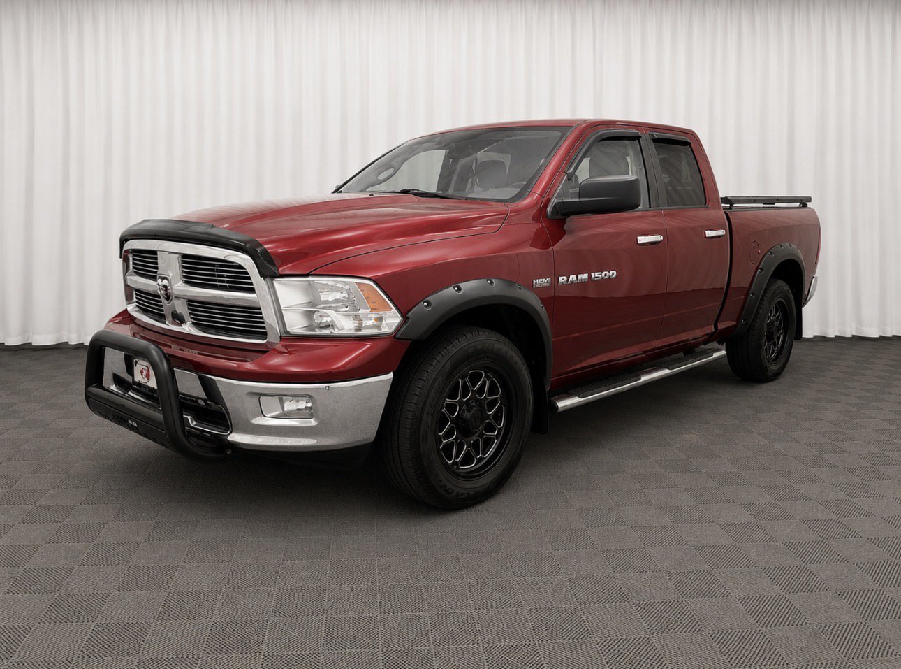 Used 2012 Deep Cherry Red Crystal Pearl Ram Big Horn image 8