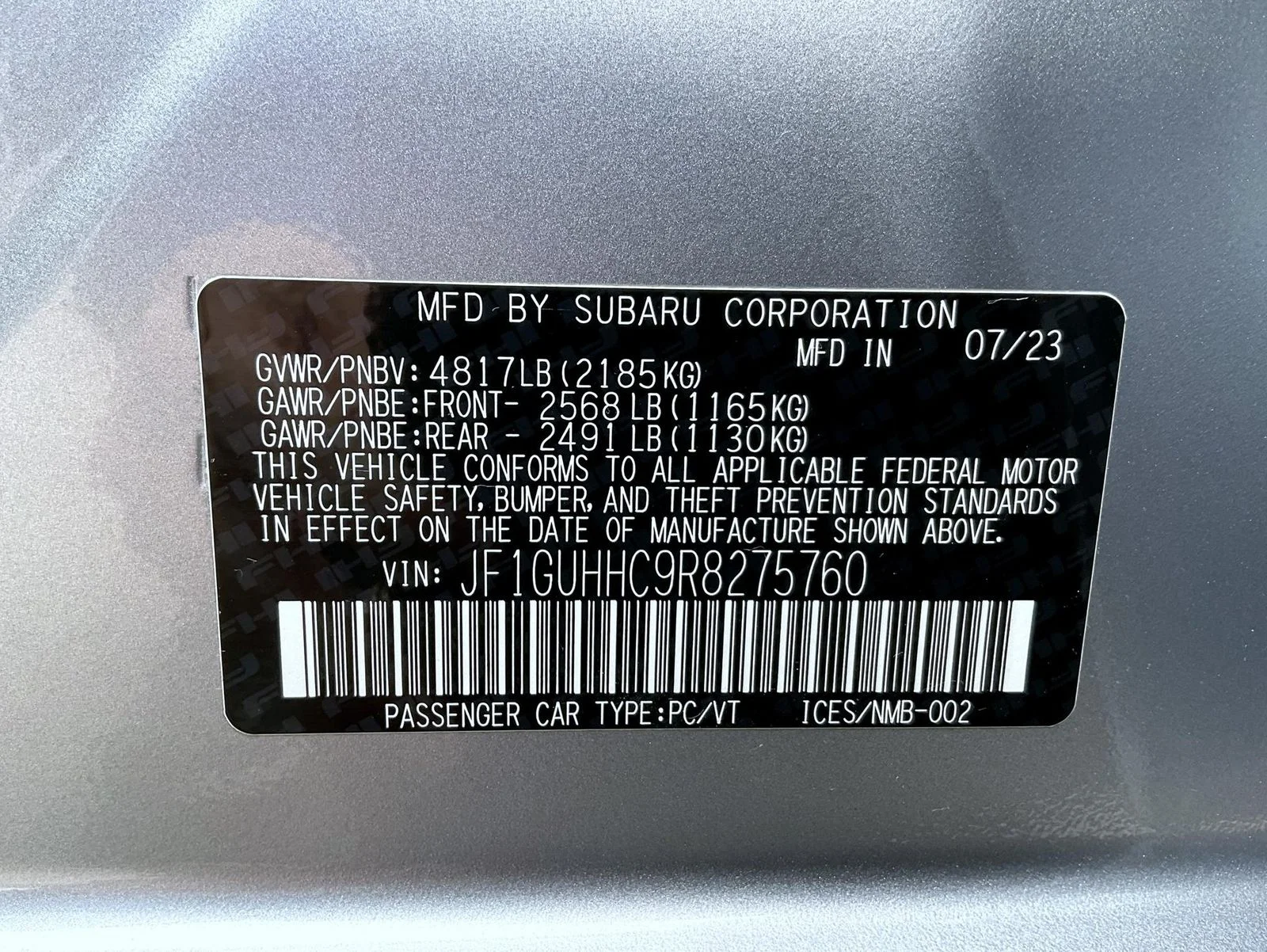 Certified Used 2024 Silver Subaru 2.5RS image 25