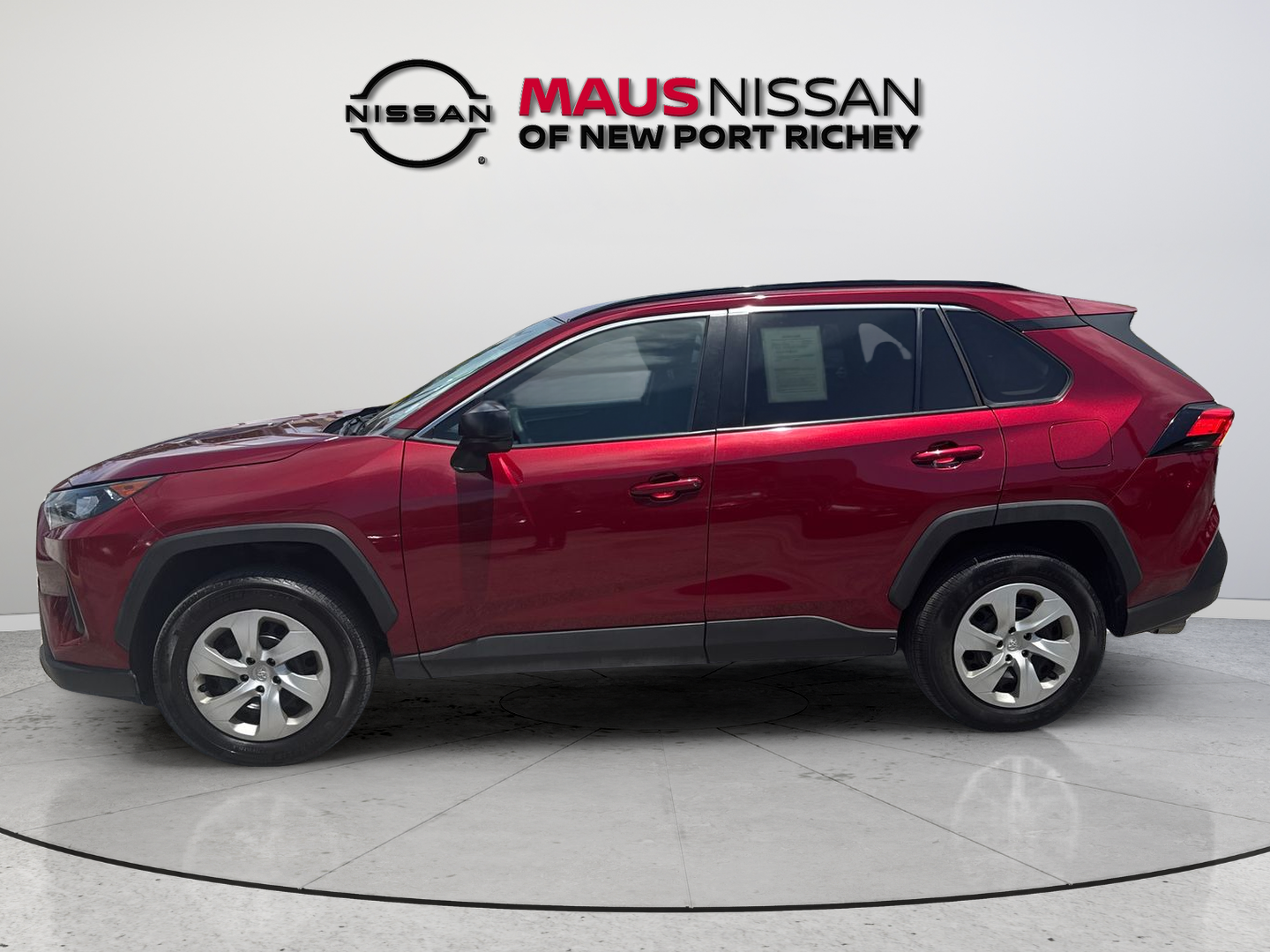 Used 2021 Red Toyota LE image 7