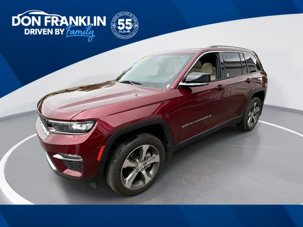 Used 2023 Red Jeep Limited image 1