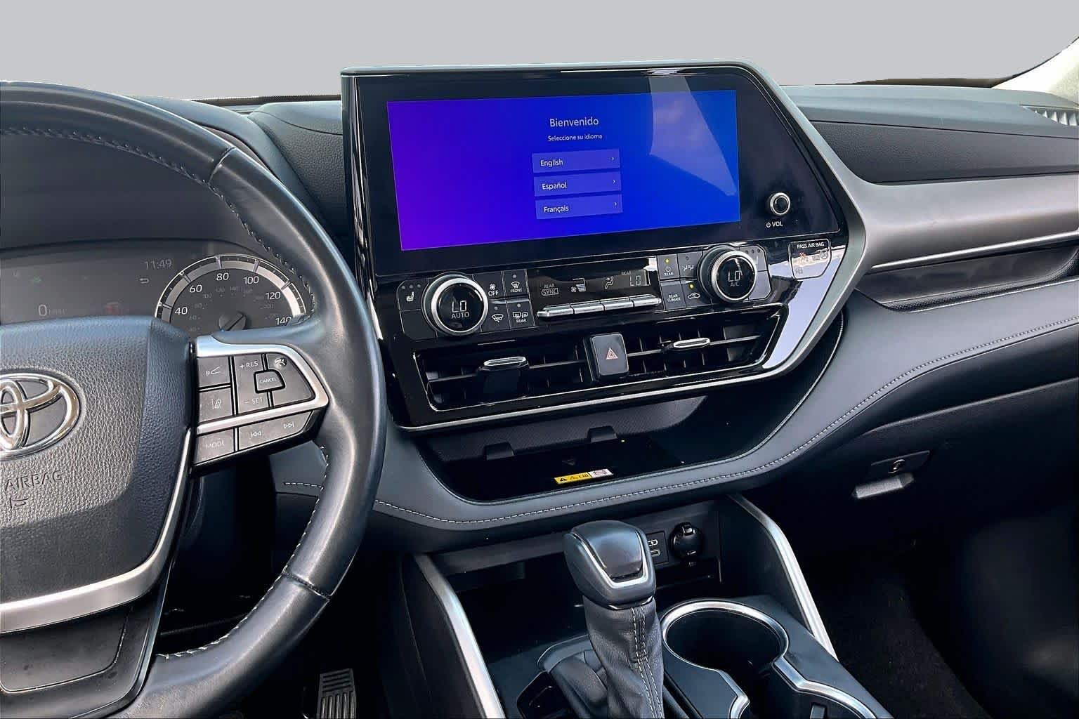 Used 2023 Celestial Silver Metallic Toyota Hybrid XLE image 7