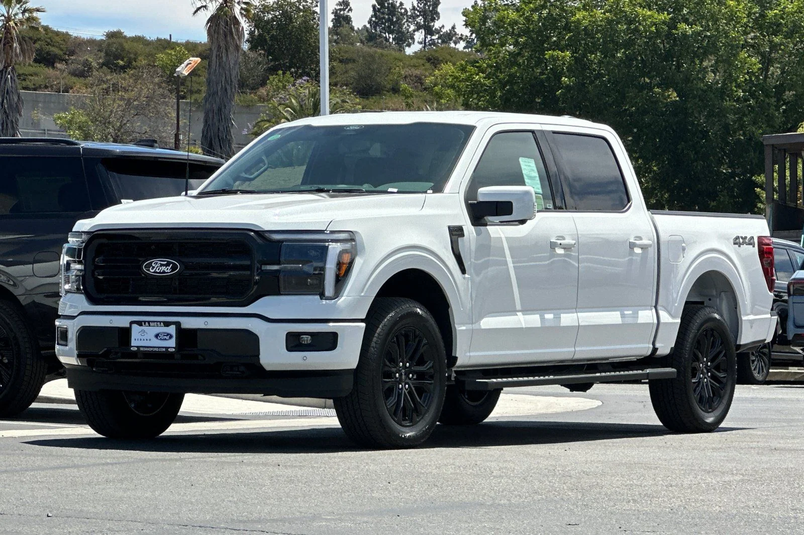 New 2026 Star White Metallic Tri-Coat Ford Lariat® image 7