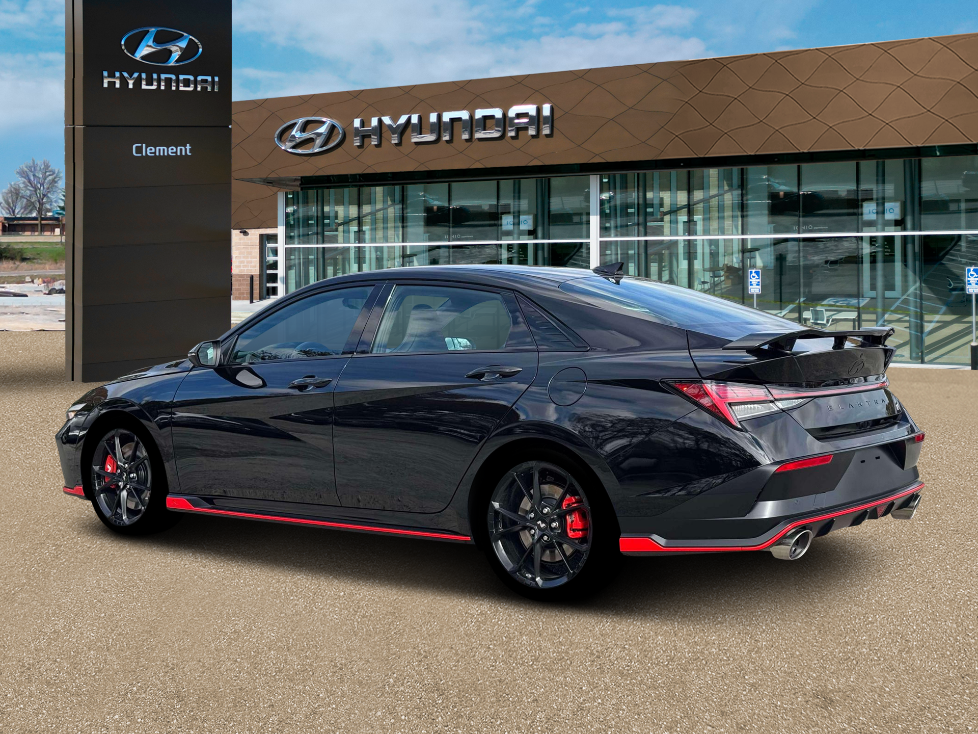New 2026 Black Hyundai Sedan image 4