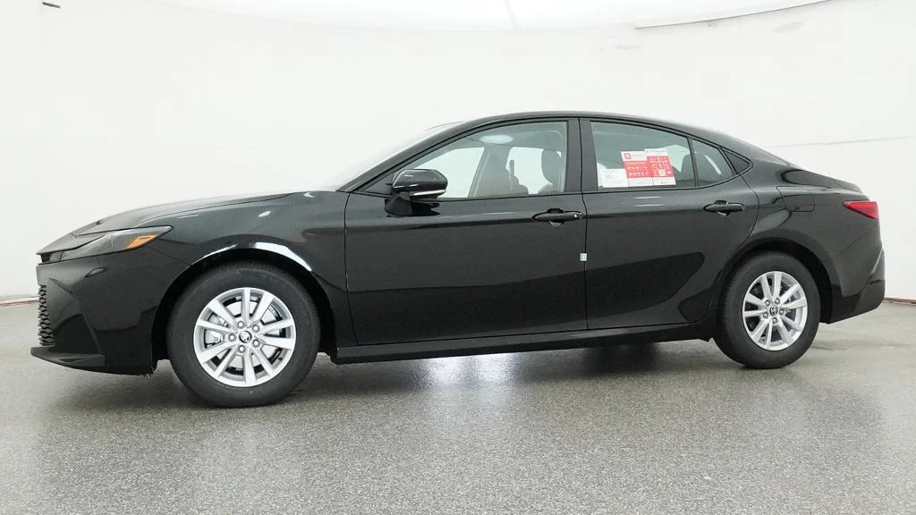 New 2026 Midnight Black Metallic Toyota LE image 4