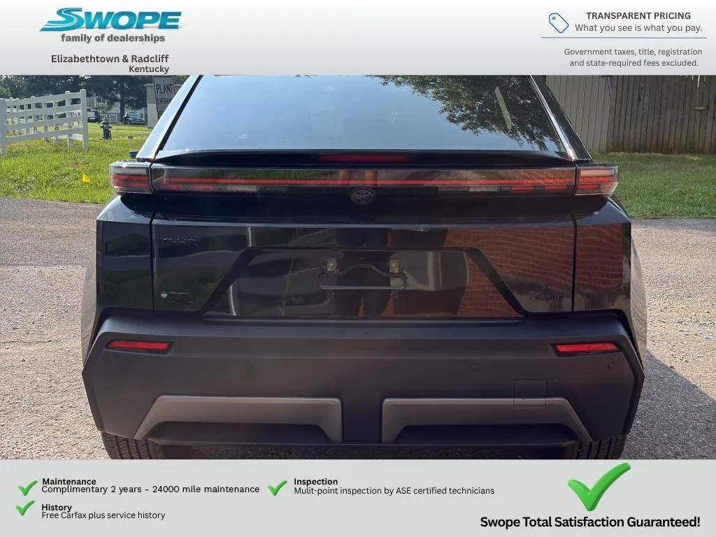 New 2026 Midnight Black Metallic Toyota XSE image 4