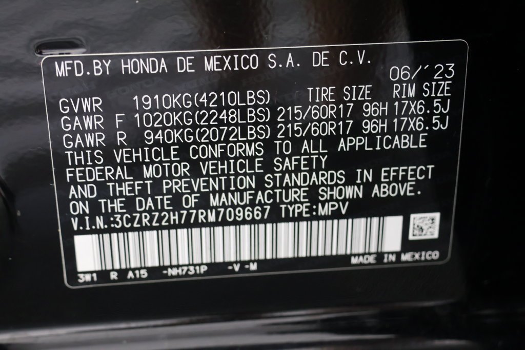 Used 2024 Crystal Black Pearl Honda EX-L image 30