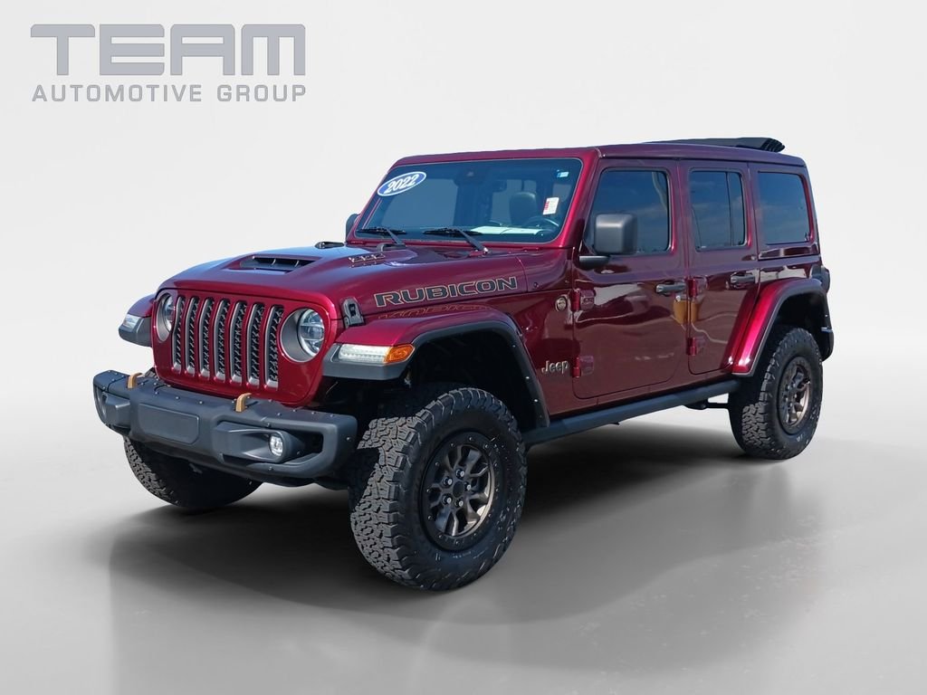 Used 2022 Red Jeep Unlimited Rubicon 392 image 3