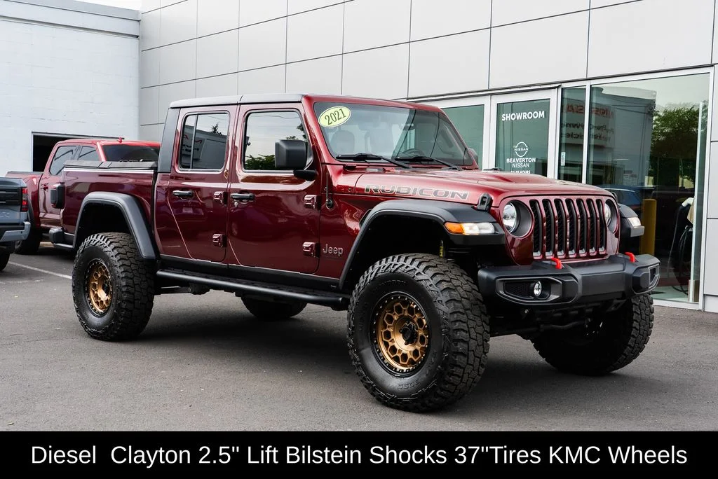 Used 2021 Red Jeep Rubicon image 1