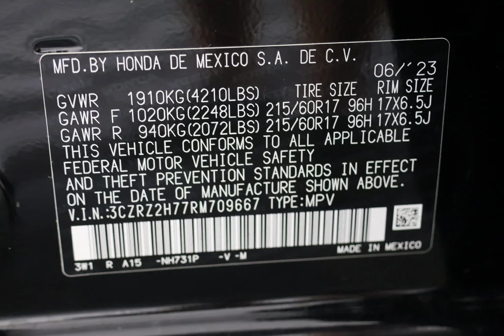 Used 2024 Crystal Black Pearl Honda EX-L image 30