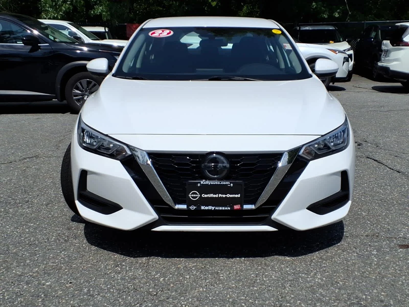 Certified 2023 Nissan Sentra S with VIN 3N1AB8BV7PY256774 for sale in Woburn, MA