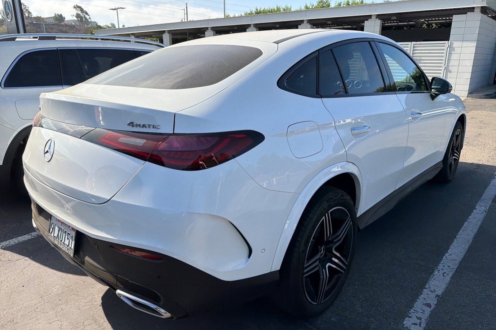 Certified Used 2024 White Mercedes-Benz GLC 300 Coupe image 6