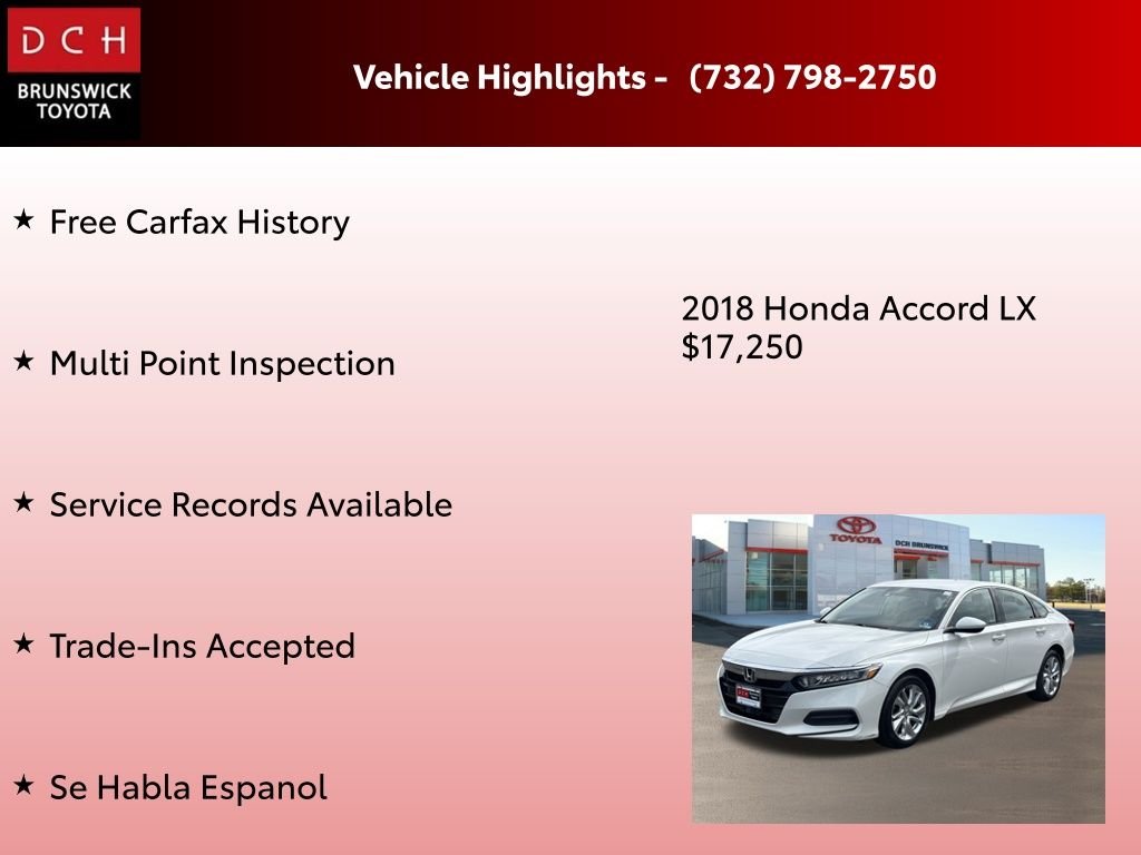 Used 2018 White Honda LX image 4